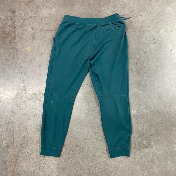 Lululemon Teal Green Jogger Sweatpants Mens Size L - Picture 3 of 8